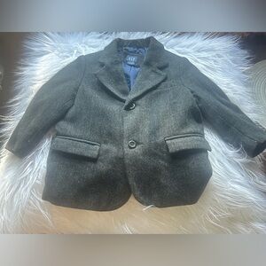 Baby Gap Wool blend Toddler boys blazer size 18-24 months!
